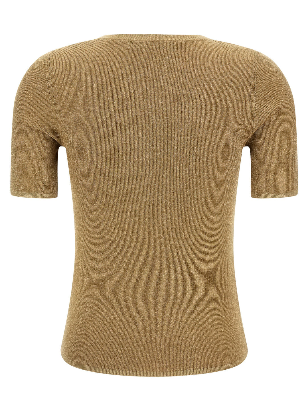 Max Mara Gold Polyamide T-Shirt