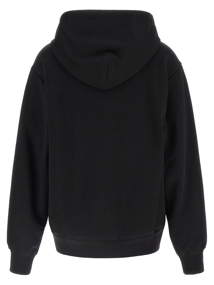 Dolce & Gabbana Black Cotton Hoodie