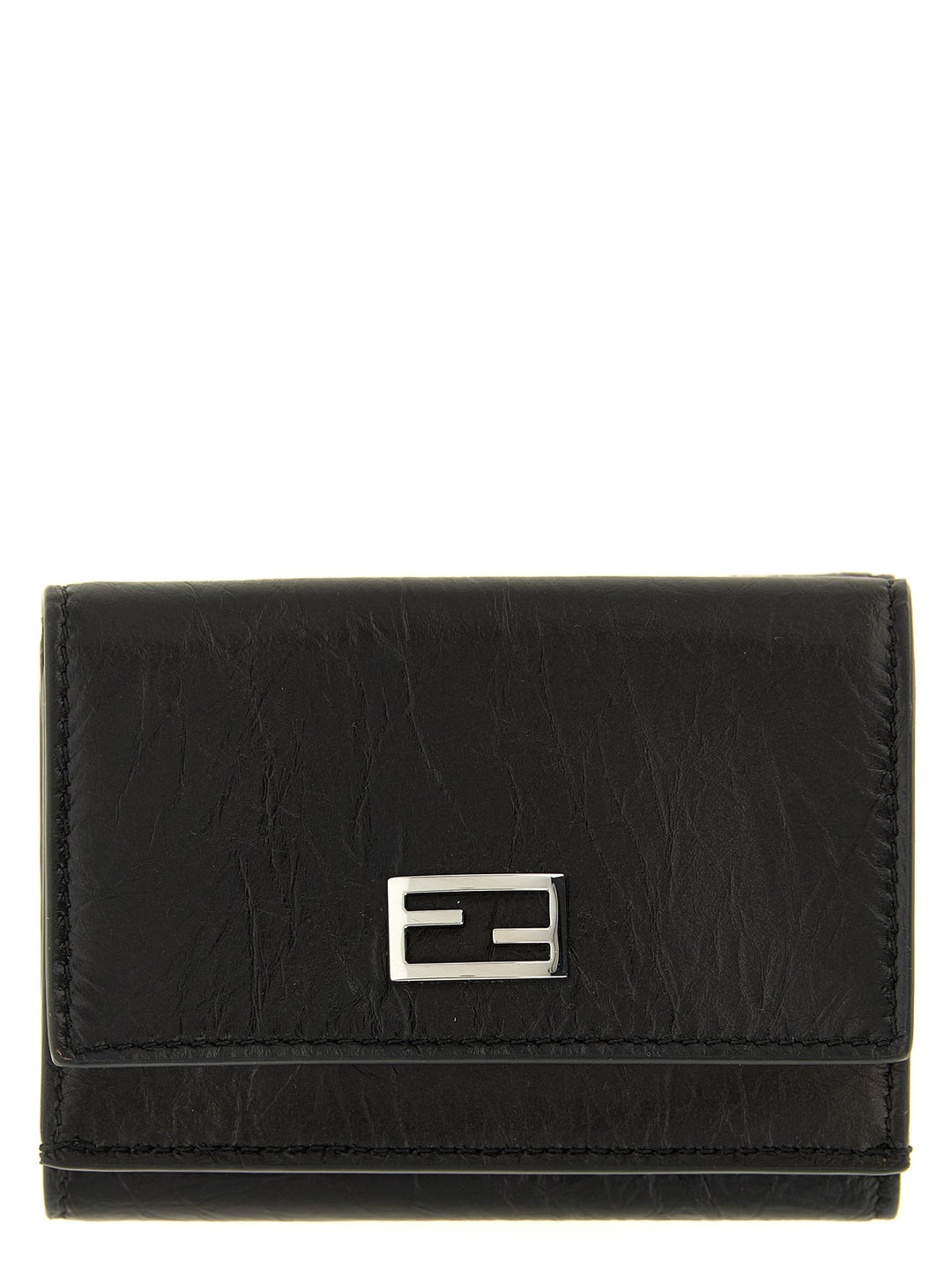 Fendi Black Calfskin Cardholder