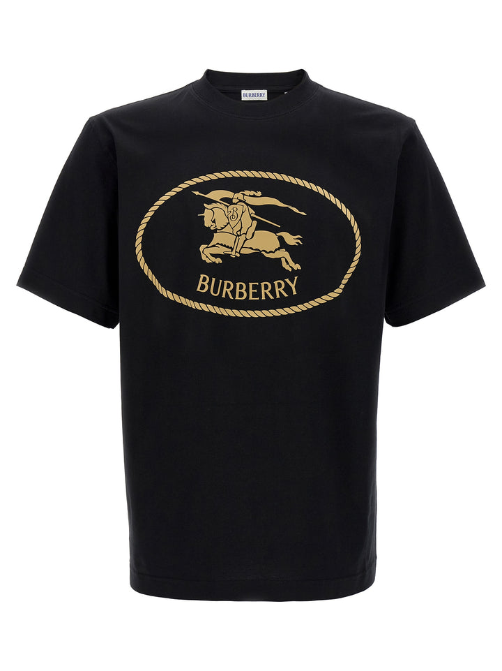 Burberry Black Cotton T-Shirt