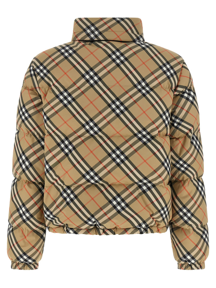 Burberry Beige Polyester Full-Length Jacket