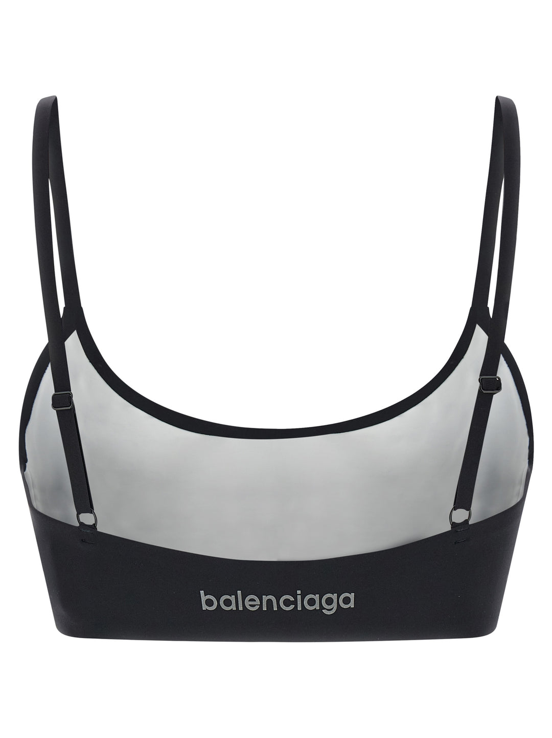 Balenciaga Black Polyamide Sport Bra