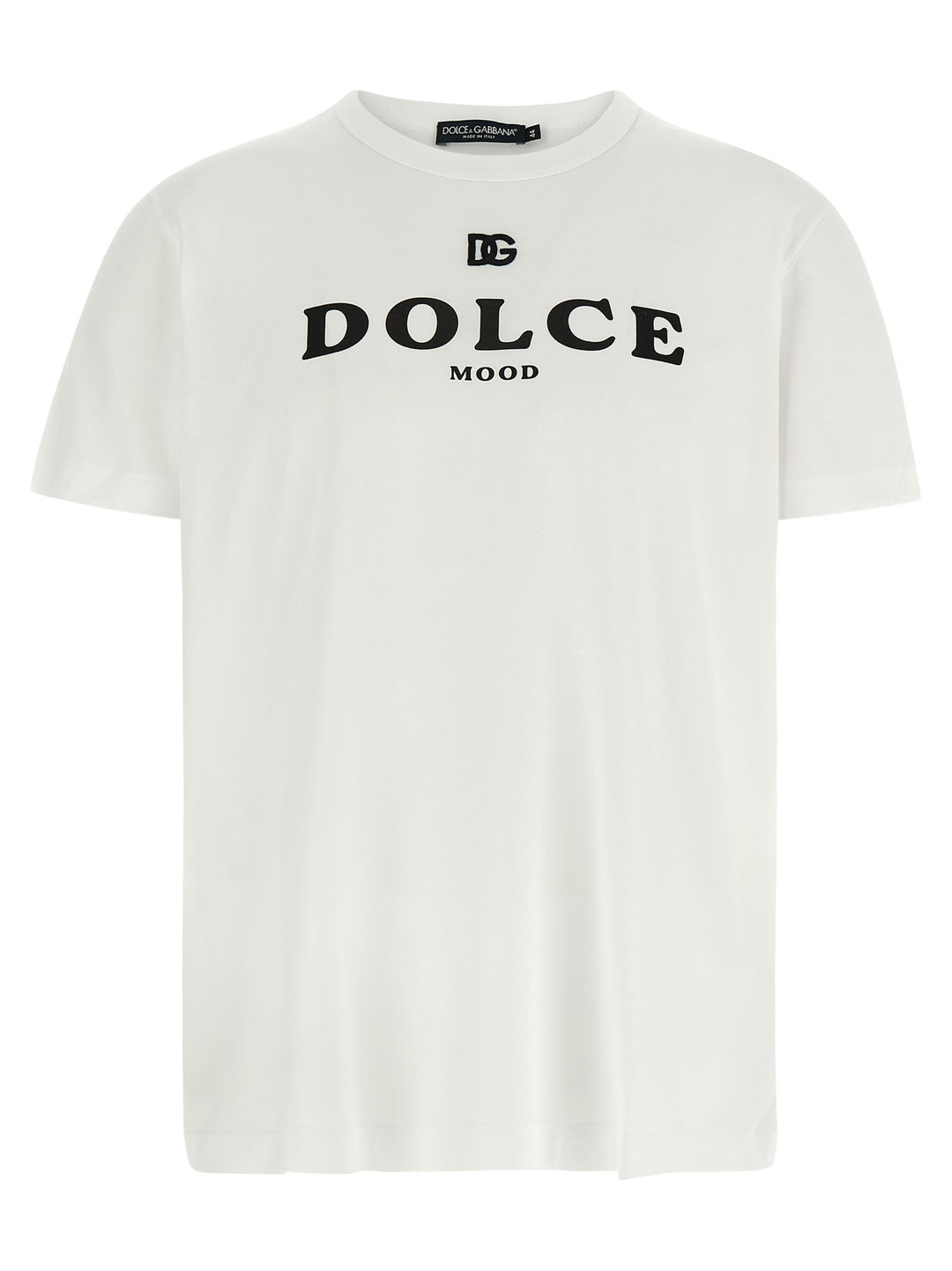 Dolce & Gabbana White Cotton T-Shirt