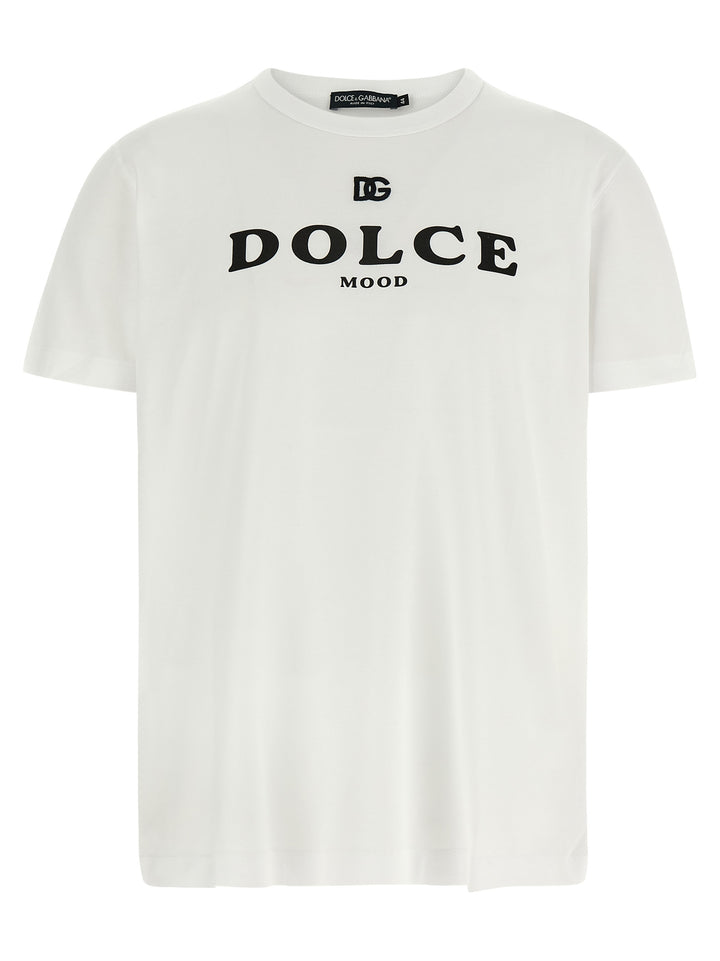 Dolce & Gabbana White Cotton T-Shirt