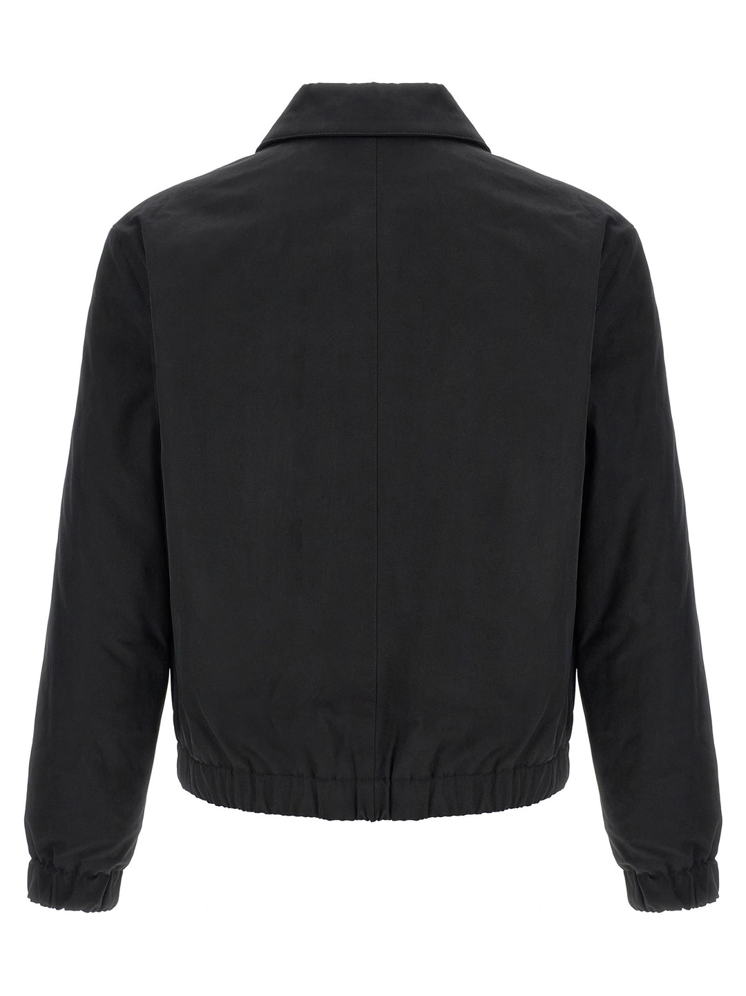 Ami Paris Black Cotton Bomber