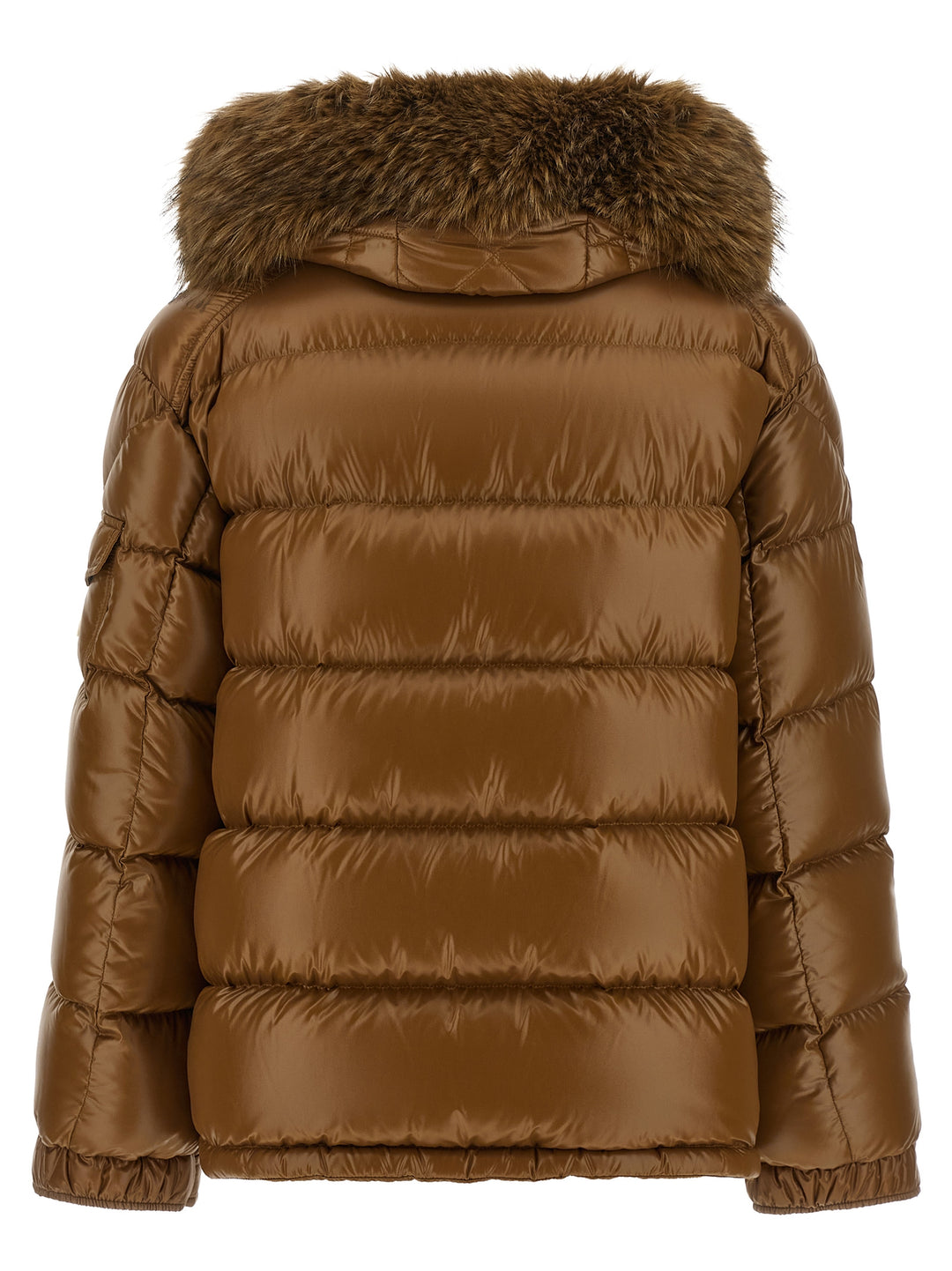 Moncler Brown Polyamide Full-Length Jacket
