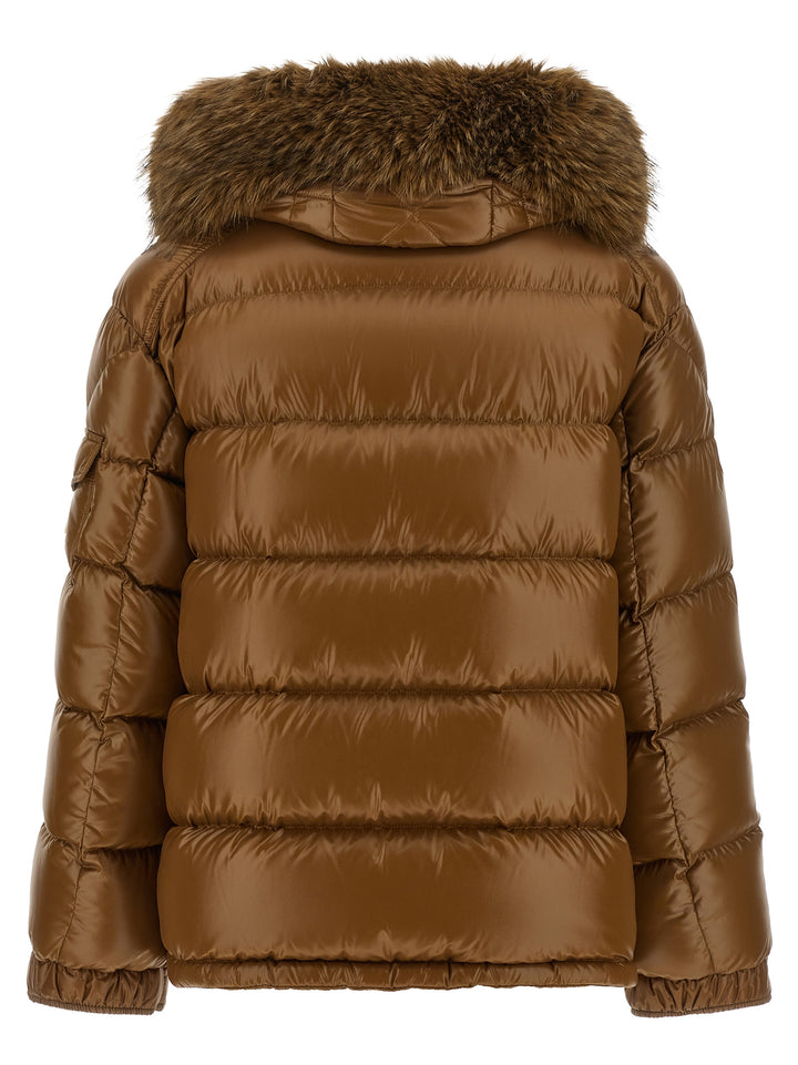 Moncler Brown Polyamide Full-Length Jacket