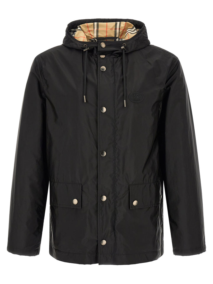 Burberry Black Polyamide Shell Jacket