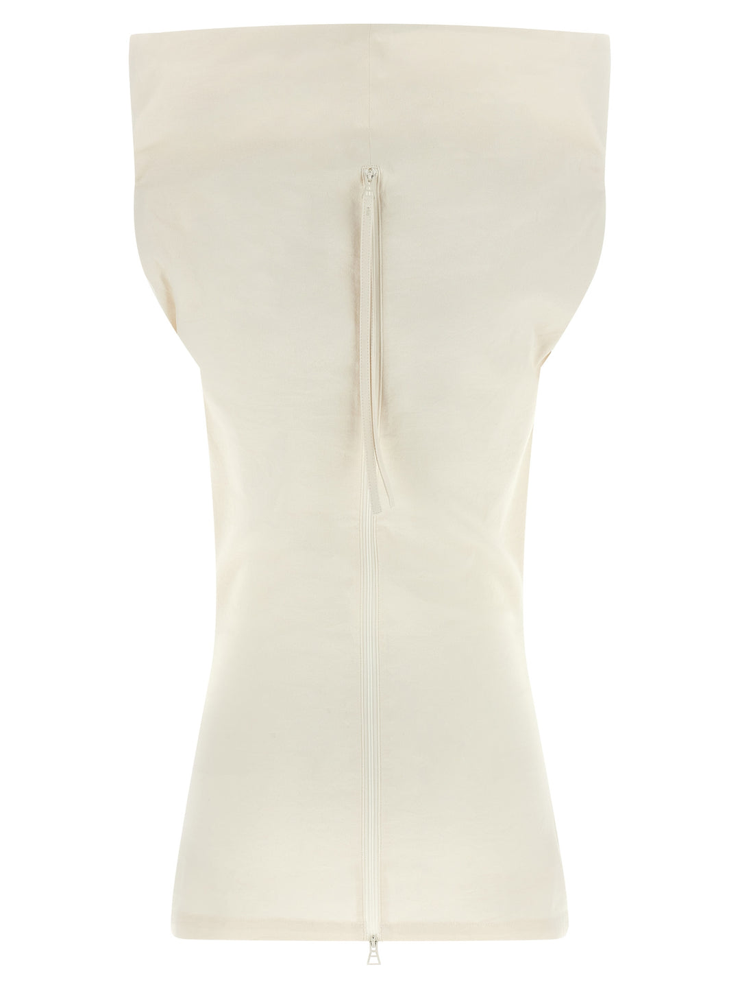 Issey Miyake White Paper Blouse
