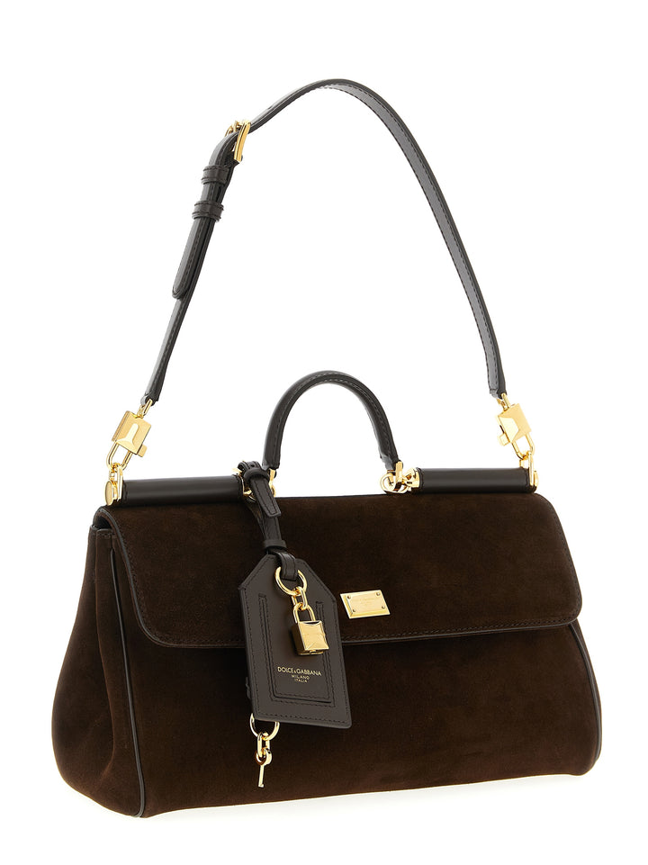 Dolce & Gabbana Brown Calfskin Handbag