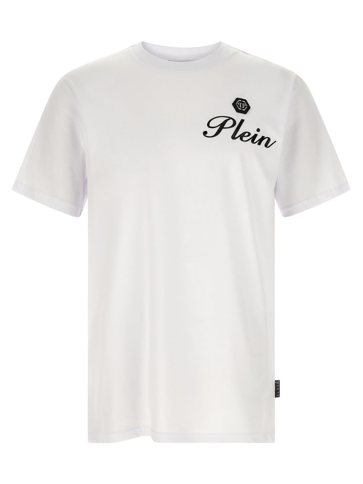 Philipp Plein Bicolor Cotton T-Shirt