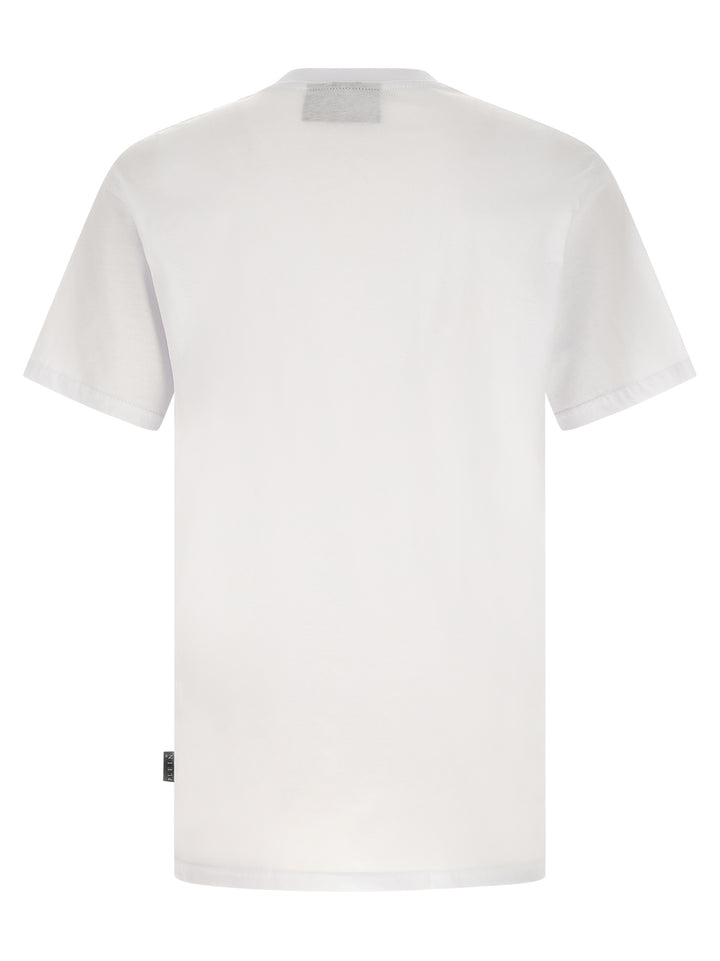 Philipp Plein Bicolor Cotton T-Shirt