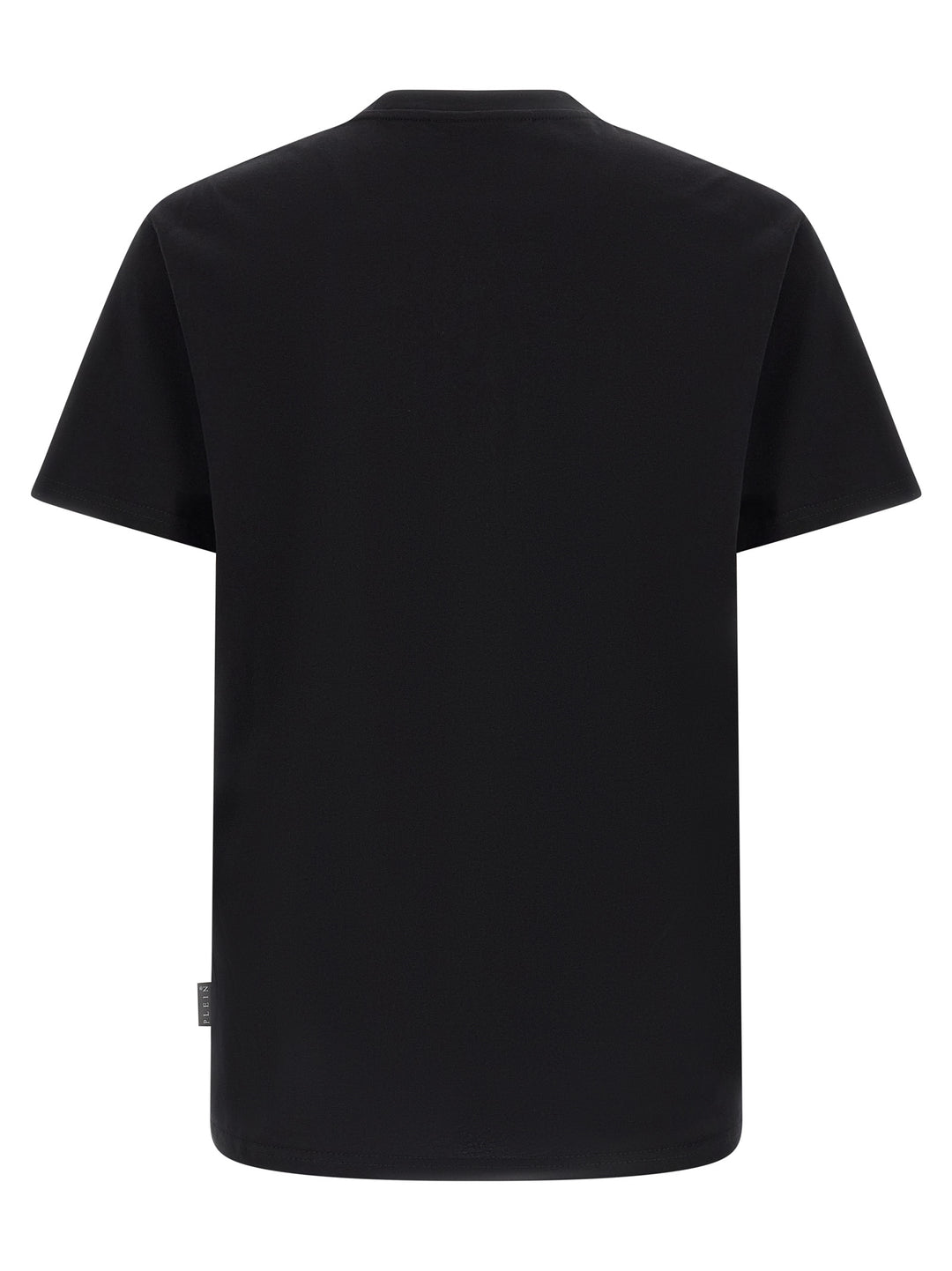 Philipp Plein Black Cotton T-Shirt