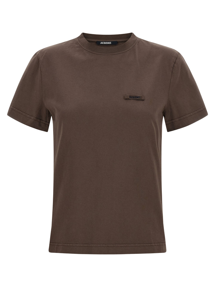 Jacquemus Brown Cotton T-Shirt