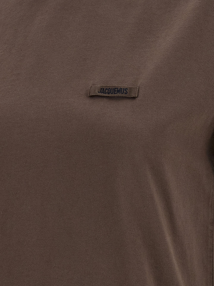 Jacquemus Brown Cotton T-Shirt