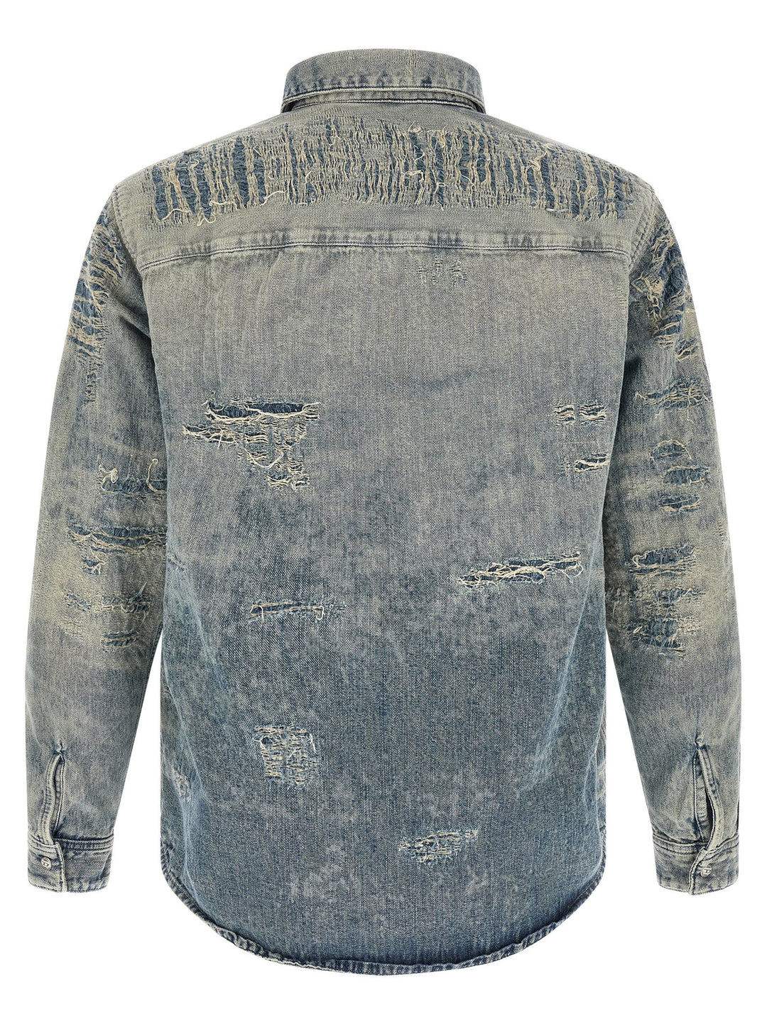 Diesel Blue Cotton Blouse
