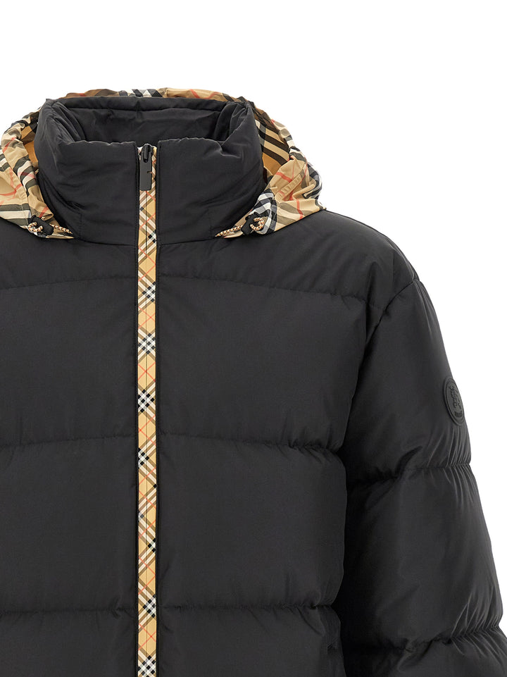Burberry Black Polyester Parka