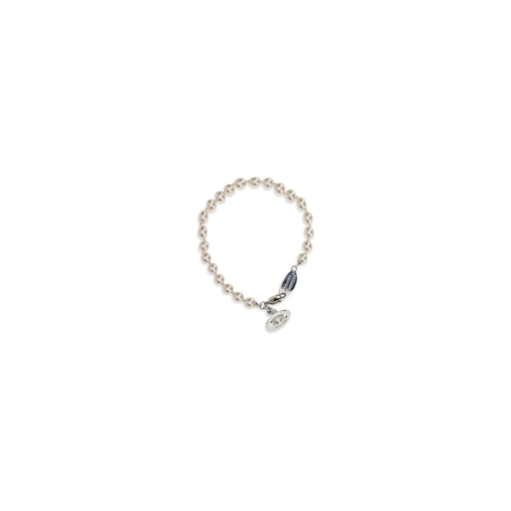 Vivienne Westwood Beige Brass Bracelet