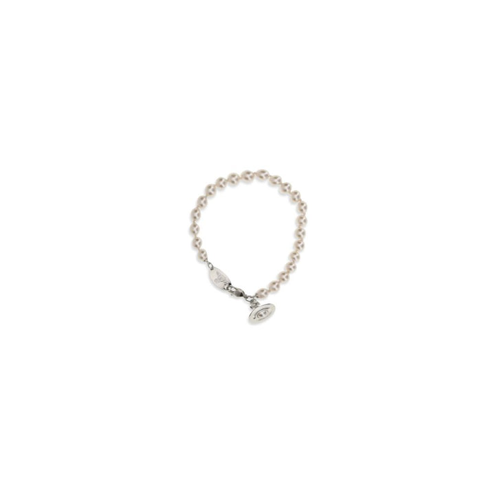 Vivienne Westwood Beige Brass Bracelet