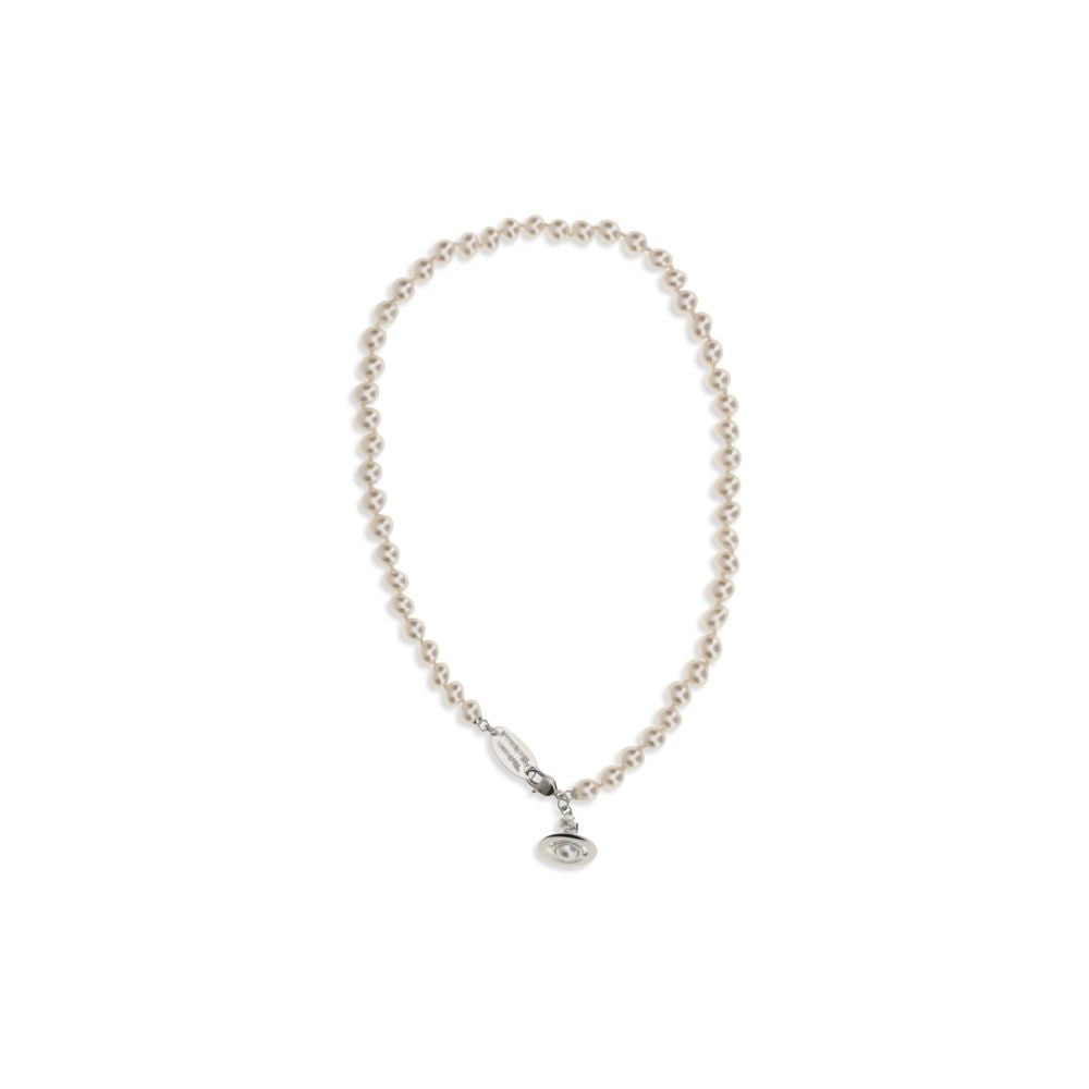 Vivienne Westwood Beige Brass Necklace