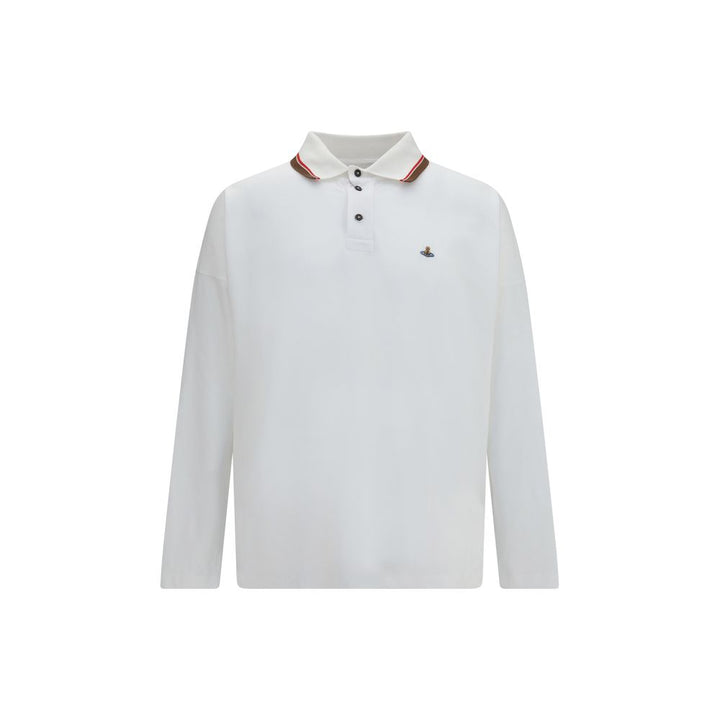 Vivienne Westwood White Cotton Polo Shirt