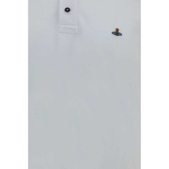 Vivienne Westwood White Cotton Polo Shirt