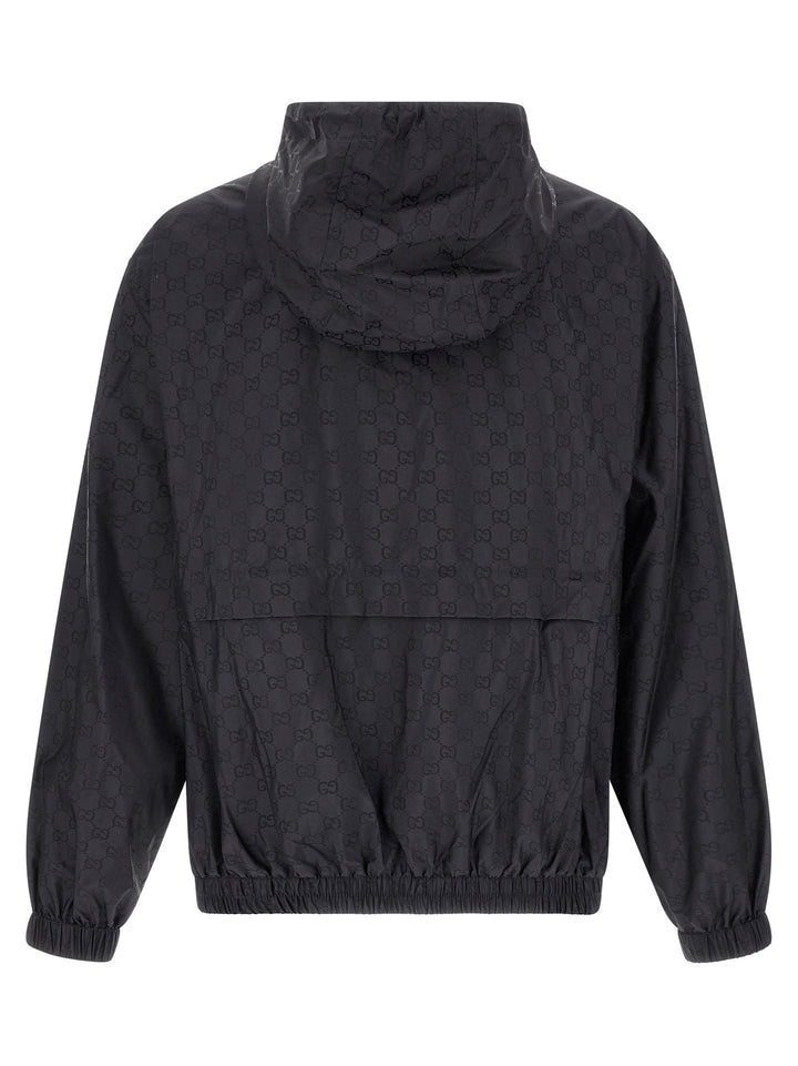 Gucci Black Polyamide Shell Jacket