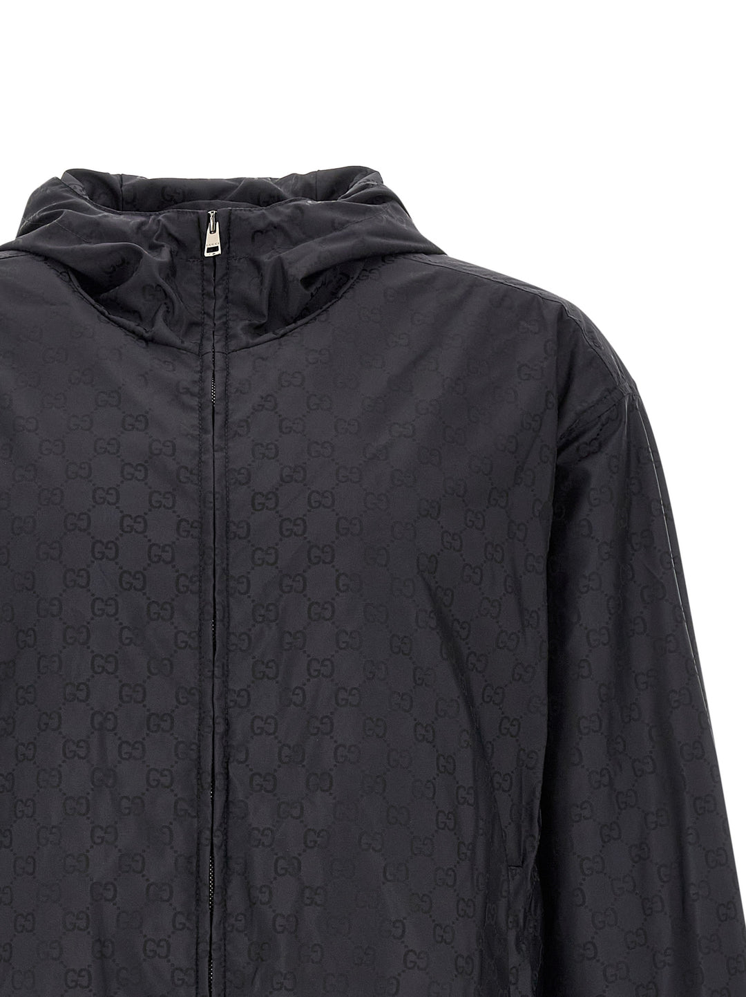 Gucci Black Polyamide Shell Jacket