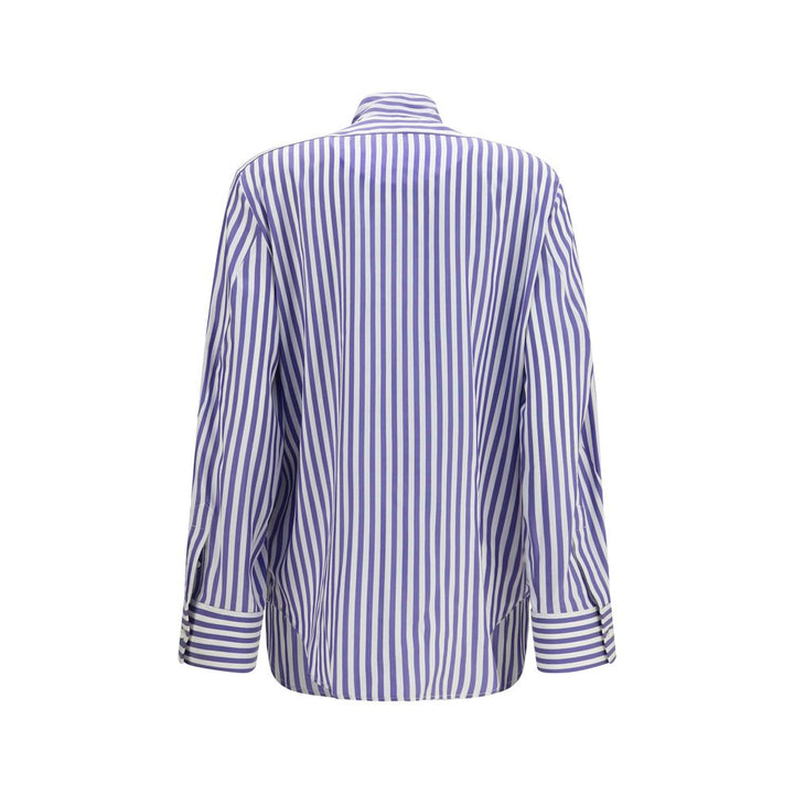 Givenchy Blue Silk Blouse