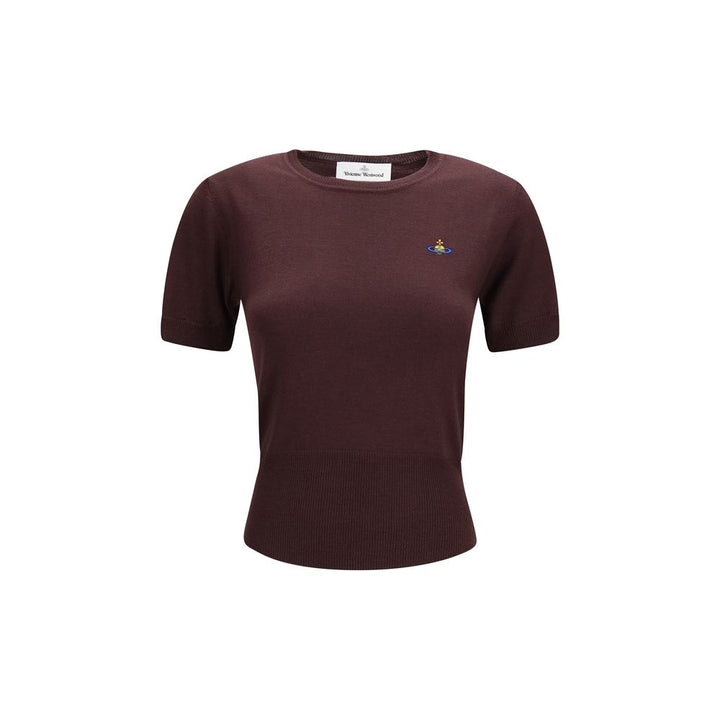 Vivienne Westwood Purple Wool Oves Aries T-Shirt