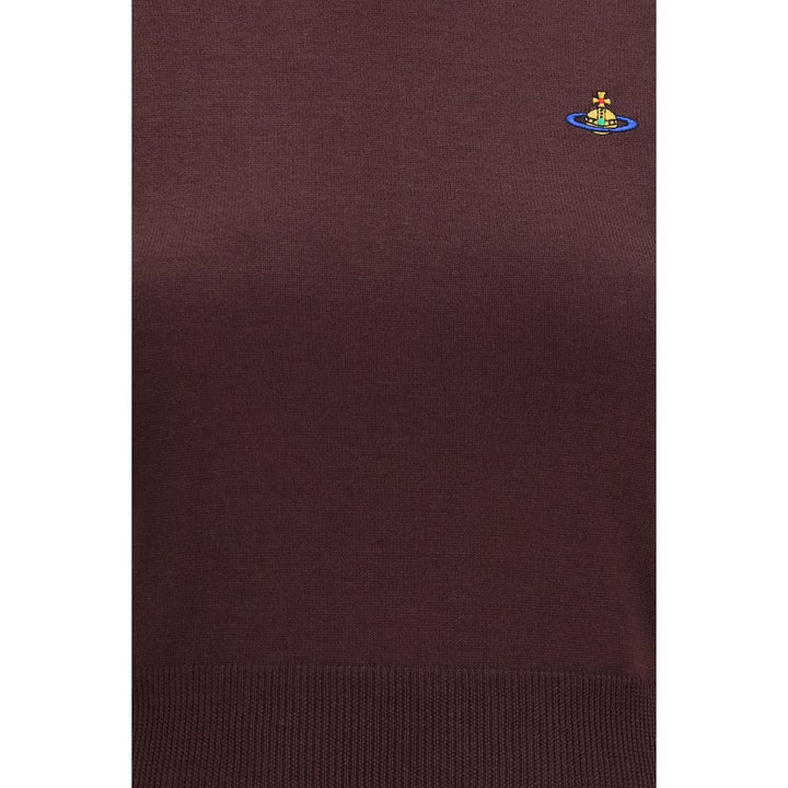 Vivienne Westwood Purple Wool Oves Aries T-Shirt