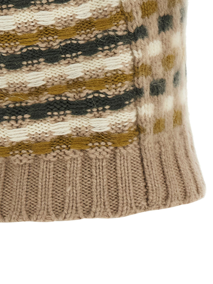Marni Beige Wool Sleeveless Jacket