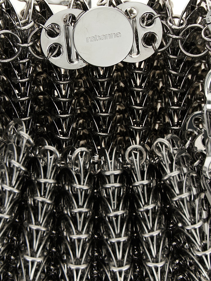 Paco Rabanne Silver Stainless Steel Shoulder Bag