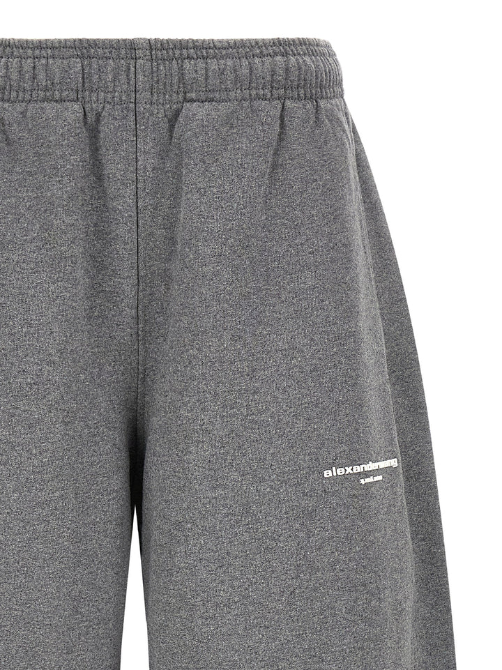 Alexander Wang Gray Cotton Joggers (Workout Pants)