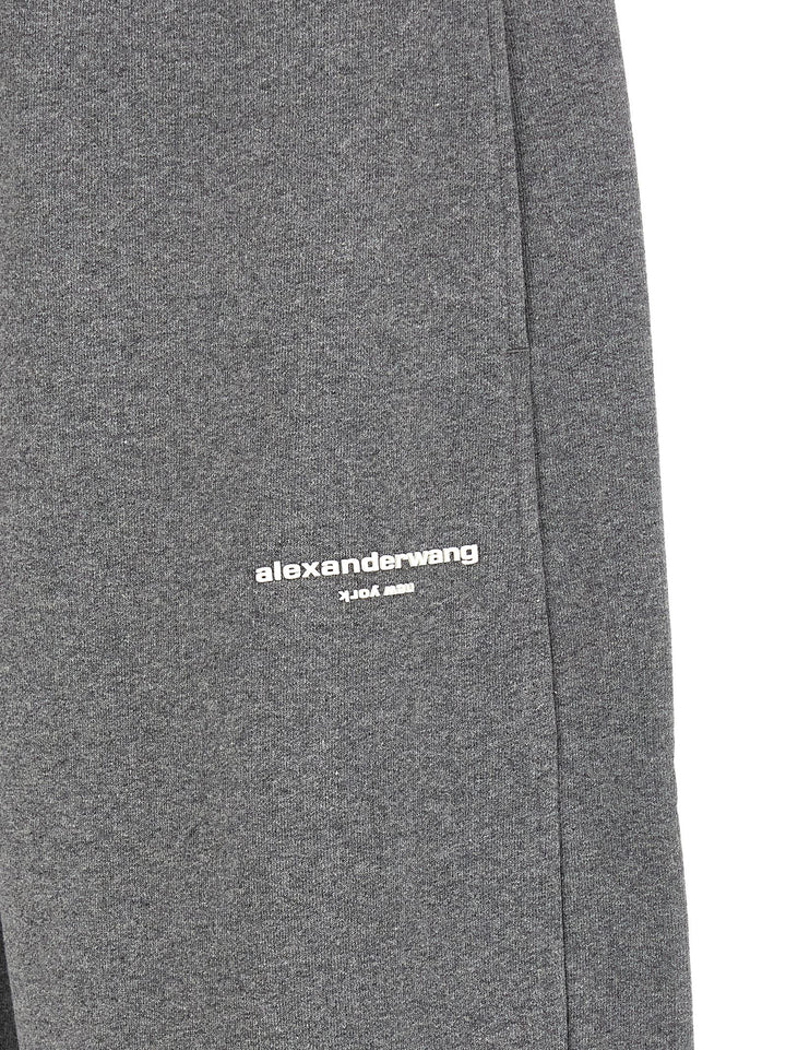 Alexander Wang Gray Cotton Joggers (Workout Pants)