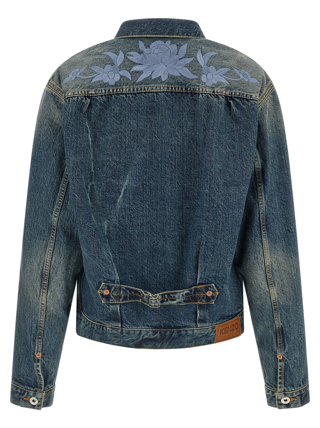 Kenzo Blue Cotton Denim Jacket