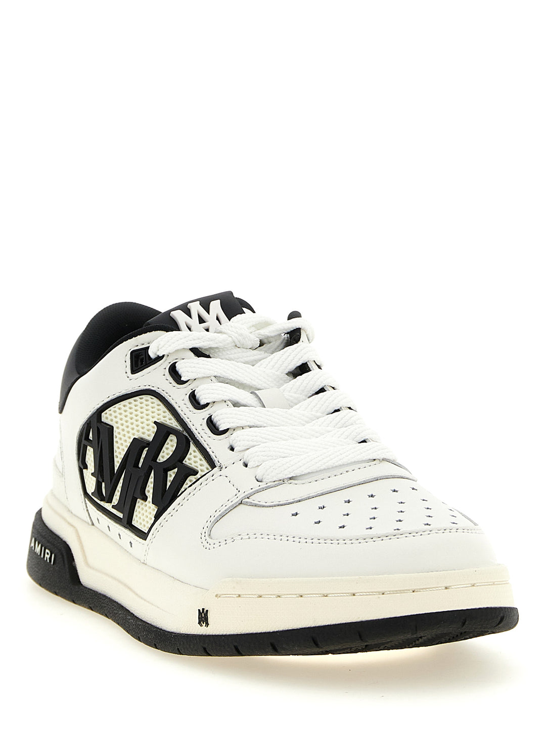 Amiri Bicolor Calfskin Low Top Sneakers