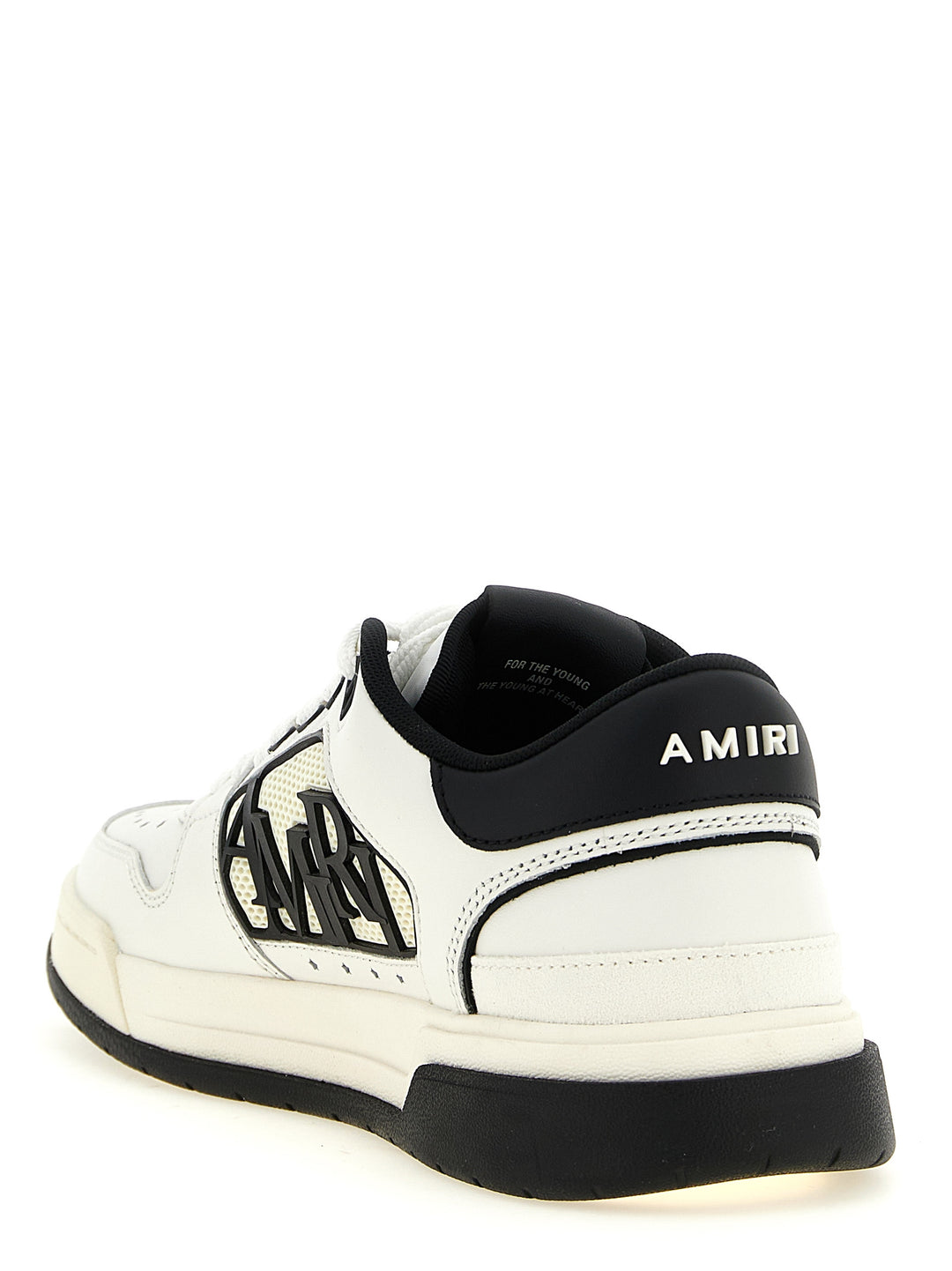 Amiri Bicolor Calfskin Low Top Sneakers