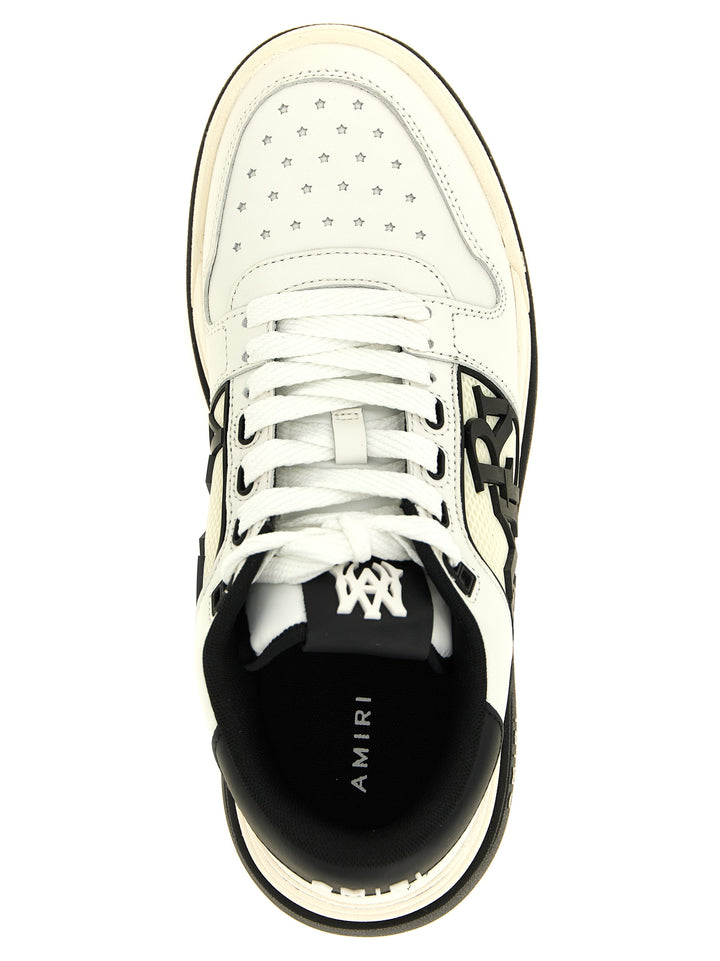 Amiri Bicolor Calfskin Low Top Sneakers