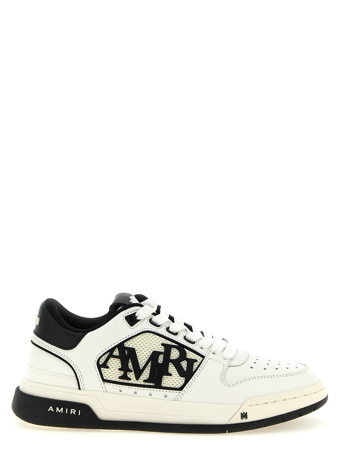 Amiri Bicolor Calfskin Athletic Sneakers