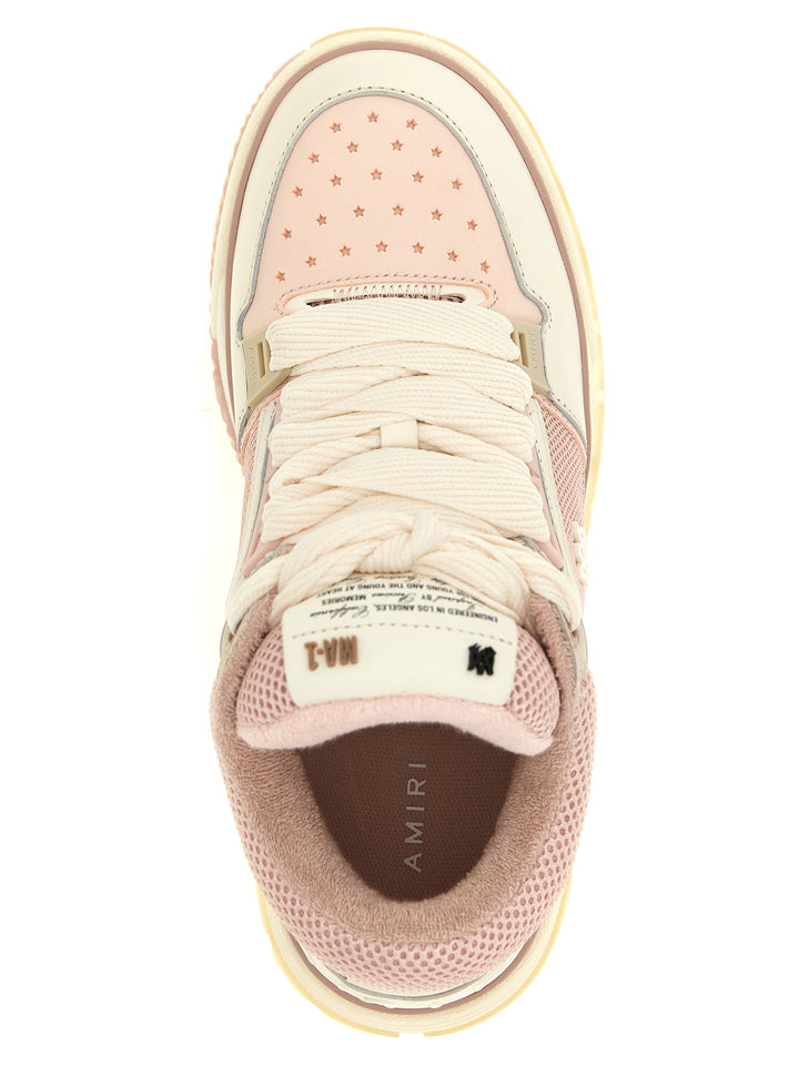 Amiri Multicolor Calfskin Chunky Sneakers