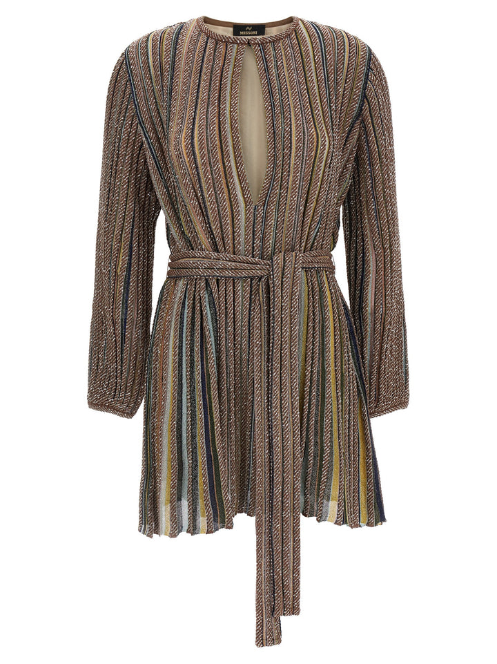 Missoni Multicolor Viscose Short Dress