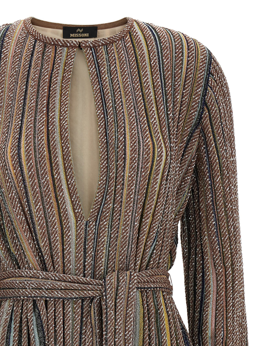 Missoni Multicolor Viscose Short Dress