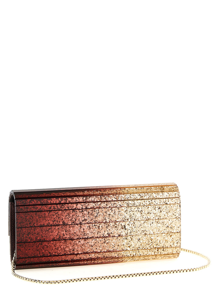 Jimmy Choo Multicolor Viscose Clutch Bag