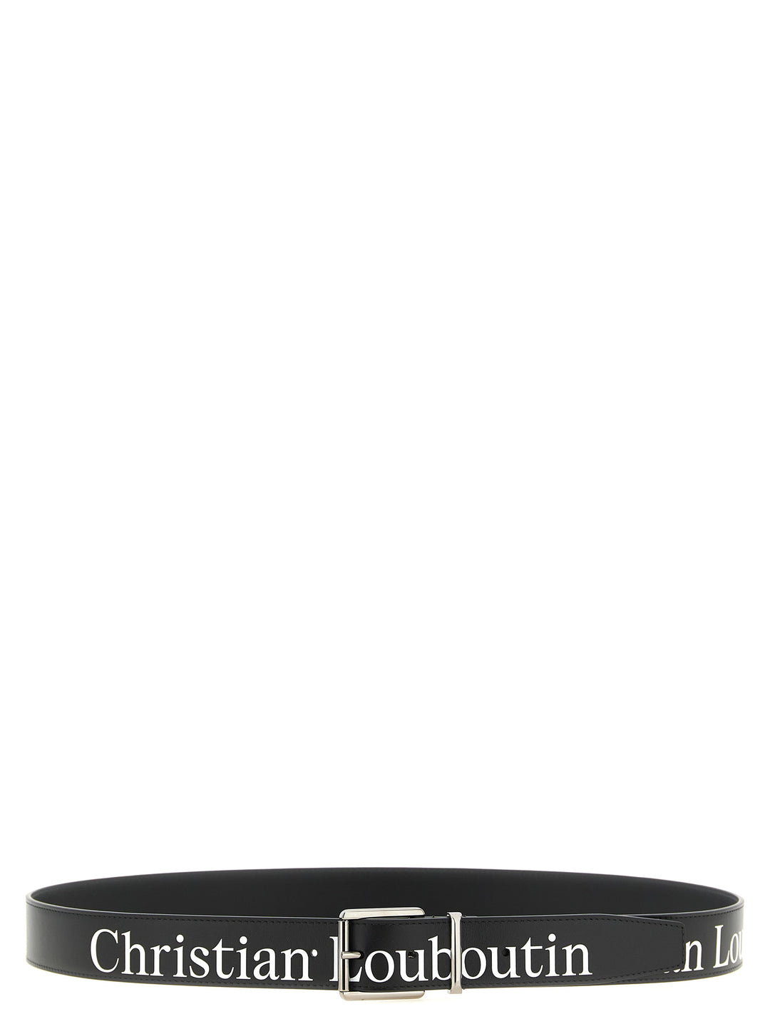 Christian Louboutin Black Calfskin Regular Belt