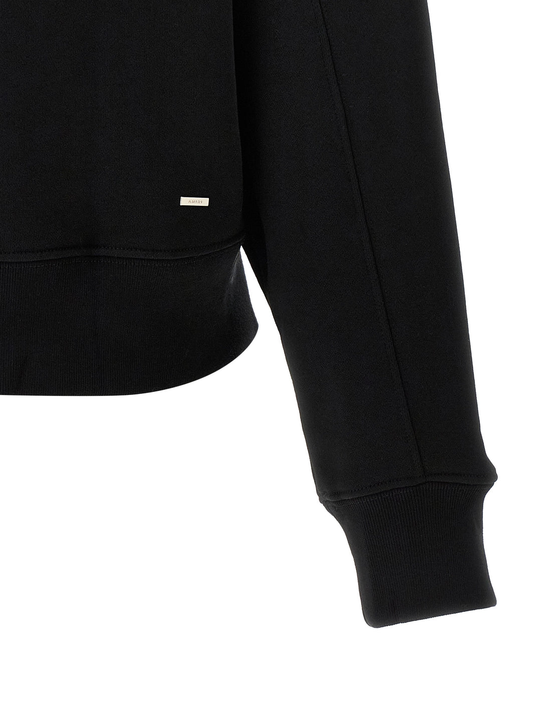 Amiri Black Cotton Sweatshirt