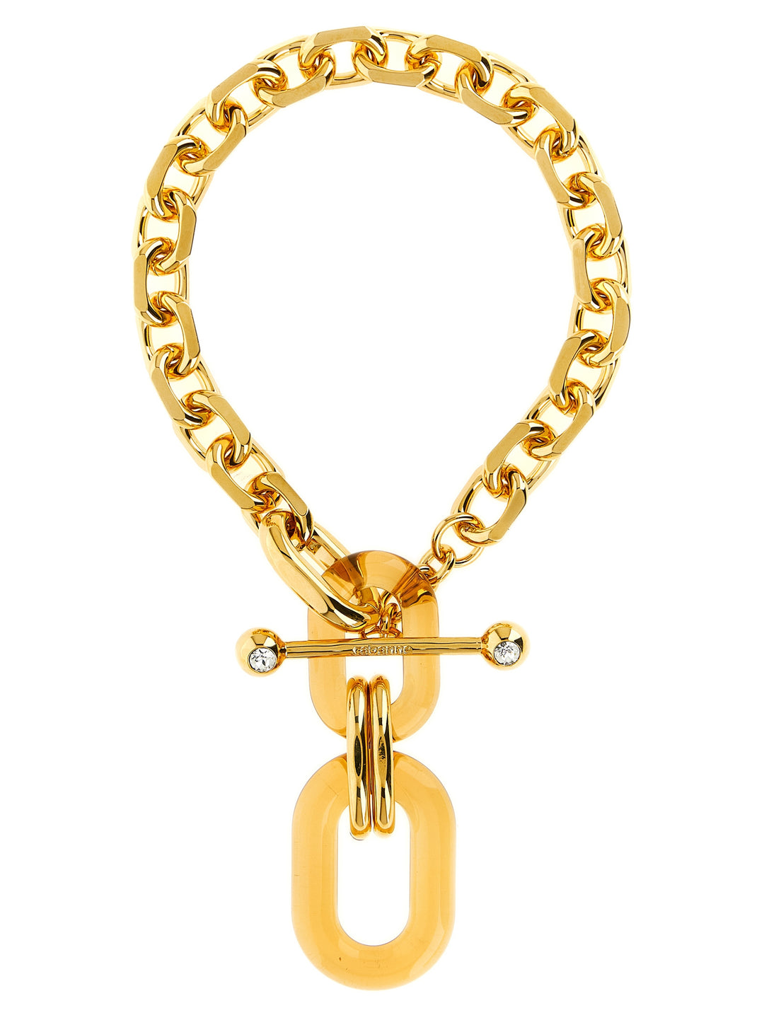 Paco Rabanne Gold Brass Necklace