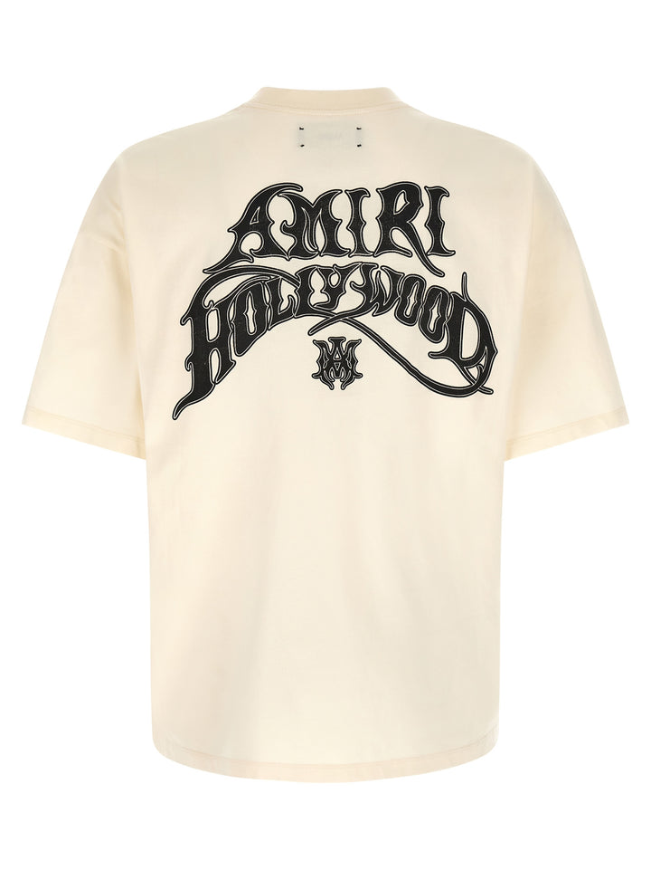 Amiri White Cotton T-Shirt
