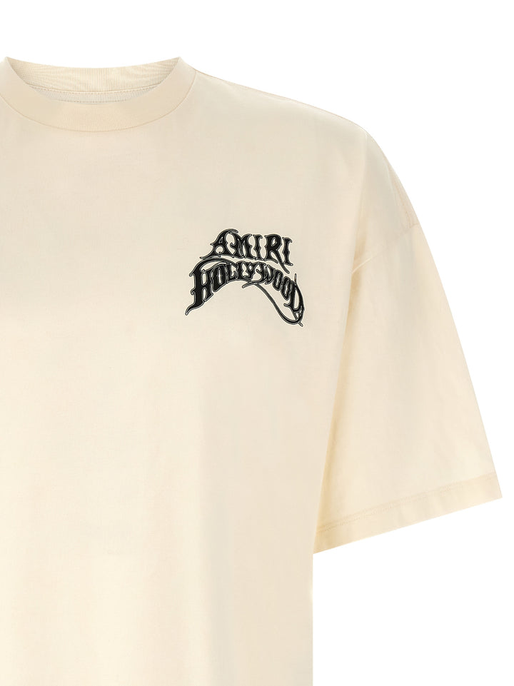 Amiri White Cotton T-Shirt