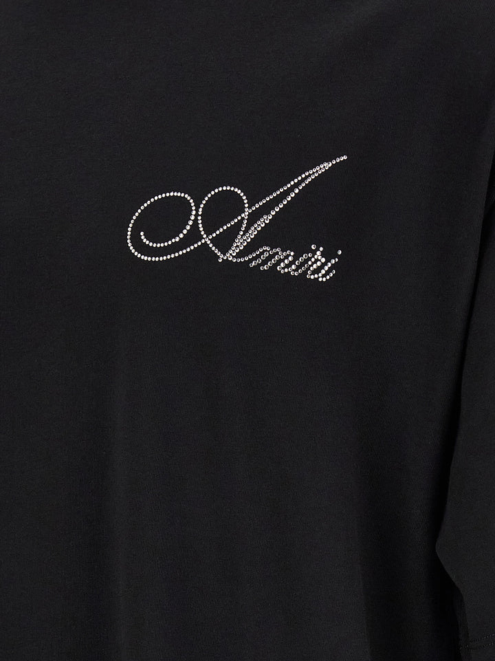 Amiri Black Cotton T-Shirt